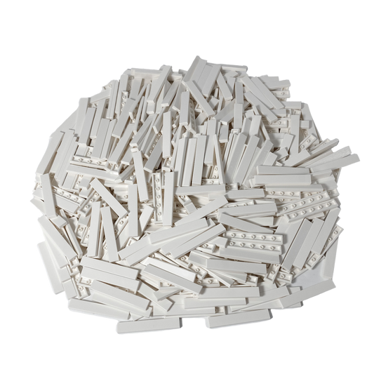 LEGO® 1x6 Fliesen Weiß - 6636 NEU! Menge 100x