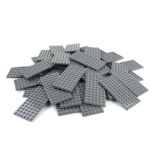 LEGO® 6x12 Platten Bauplatten Dunkelgrau - 3028 NEU! Menge 5x