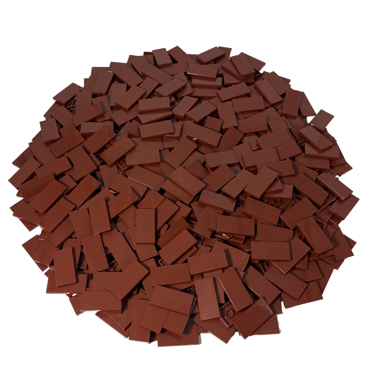 LEGO® 2x4 tiles red brown - 87079 NEW! Quantity 100x 