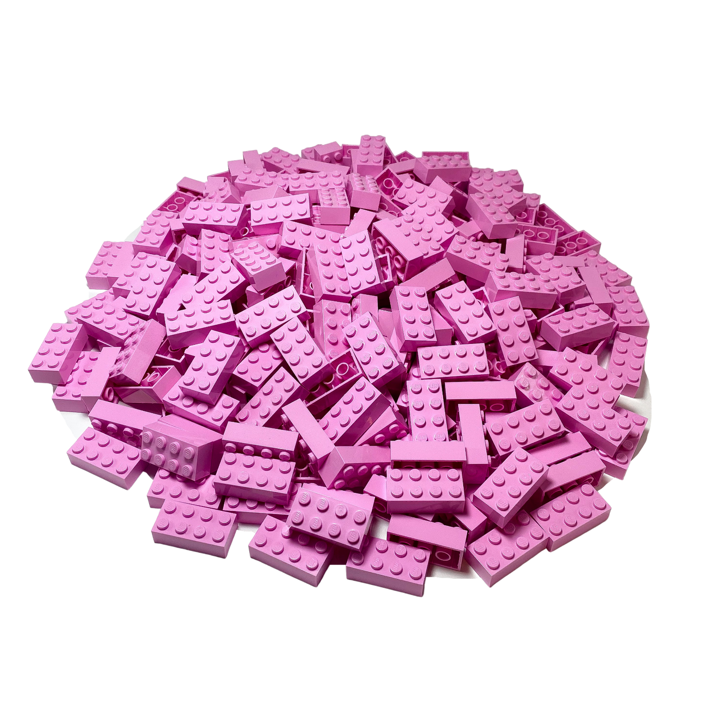 LEGO® 2x4 stones high stones kiloware pink 1 kilo quantity approx. 500x - 3001 NEW! Quantity 458x 