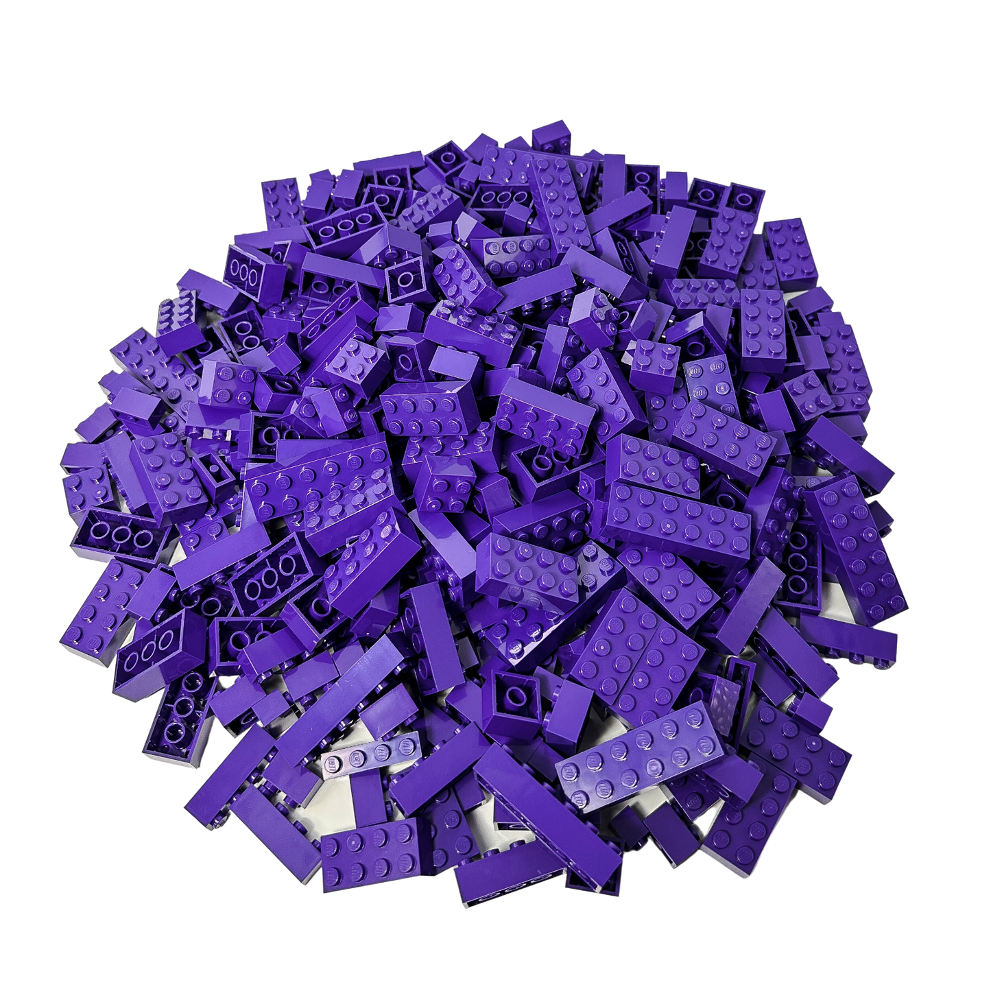 Klocki LEGO® Najwyższe klocki fioletowe NOWOŚĆ!  100x ilość