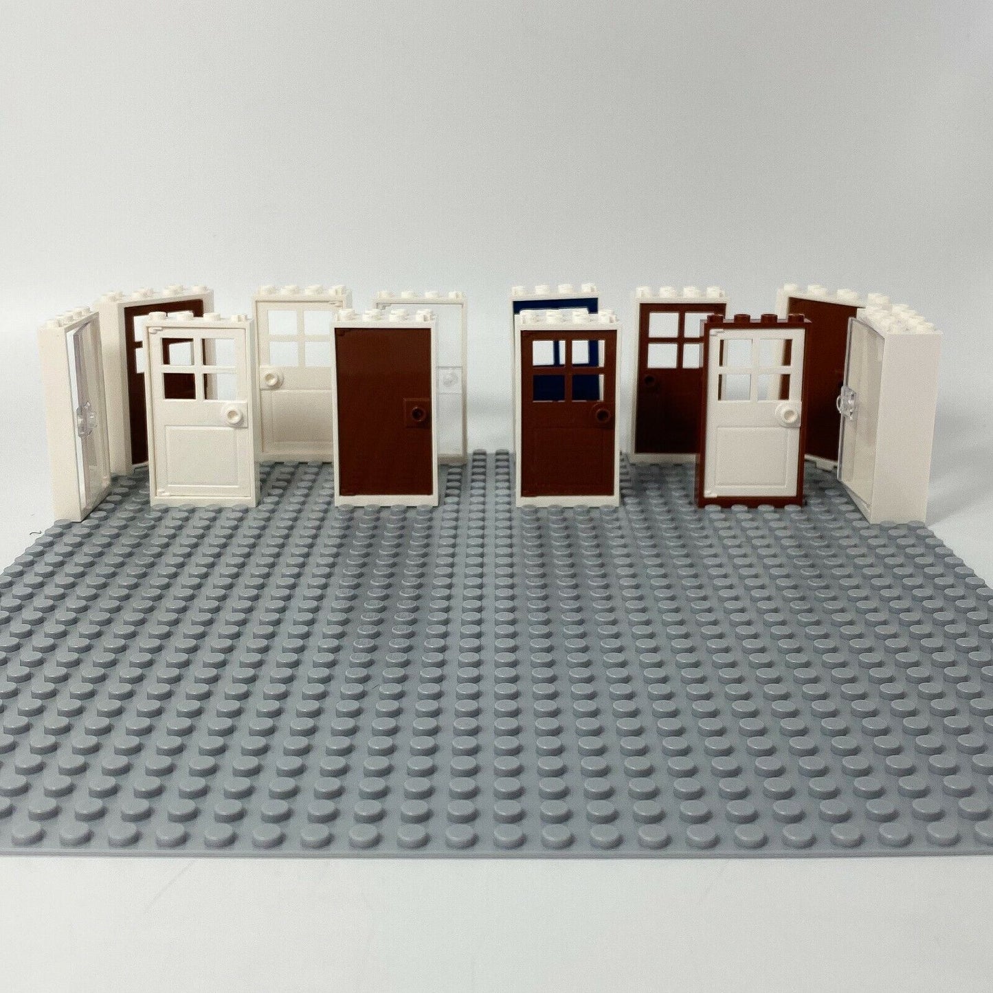 Portes LEGO® colorées pour maison, bâtiment NOUVEAU ! Quantité 40x 