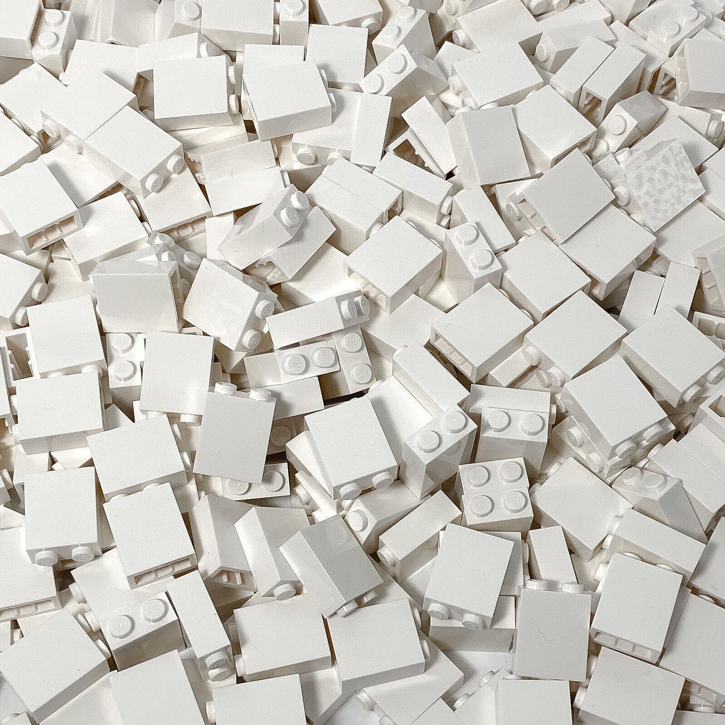 Briques LEGO® 1x2x2 Hochsteine ​​​​Blanc - 3245c NOUVEAU ! Quantité 50x