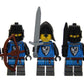 LEGO® Minifiguren Blaue Ritter Falkenritter Battle Pack 5 Figuren Set NEU! Menge 5x