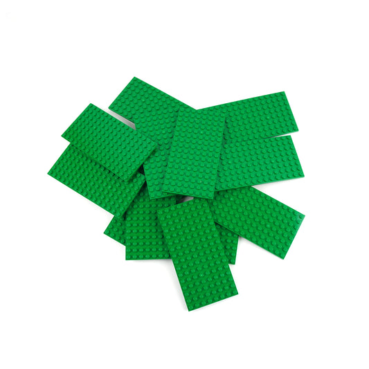 Panneaux de construction LEGO® 8x16 verts - 92438 NOUVEAU ! Quantité 10x 