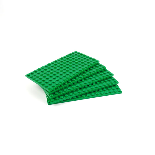 Panneaux de construction LEGO® 8x16 verts - 92438 NOUVEAU ! Quantité 5x 