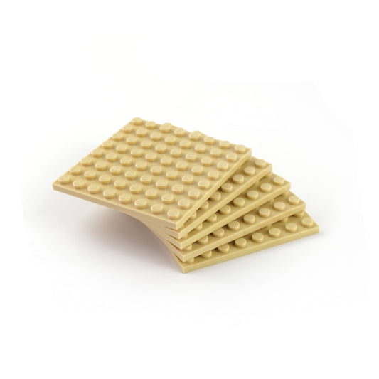 LEGO® 8x8 Platten Bauplatten Hellbeige - 41539 NEU! Menge 10x