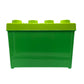 LEGO® Aufbewahrungsbox Groß Grün mit Deckel Stapelbar Spielzeugbox 37x18x26cm 1 Stück
