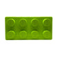 LEGO® Aufbewahrungsbox Groß Grün mit Deckel Stapelbar Spielzeugbox 37x18x26cm 1 Stück
