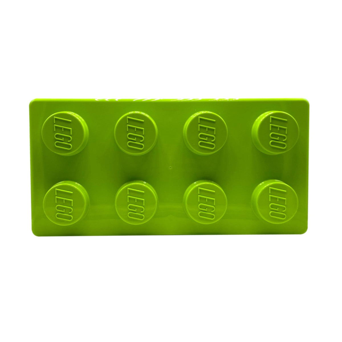 LEGO® Aufbewahrungsbox Groß Grün mit Deckel Stapelbar Spielzeugbox 37x18x26cm 1 Stück