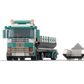 LEGO® LKW mit Container & Anhänger – 7,5 Tonner Baustellenfahrzeug für LEGO City, Transport & Baustelle