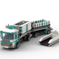 LEGO® LKW mit Container & Anhänger – 7,5 Tonner Baustellenfahrzeug für LEGO City, Transport & Baustelle