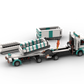 LEGO® LKW mit Container & Anhänger – 7,5 Tonner Baustellenfahrzeug für LEGO City, Transport & Baustelle
