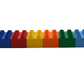 LEGO® DUPLO® 12 2x4 Steine und 38 2x2 Steine Gemischt Bunt - 3437 3011 NEU! Menge 50x