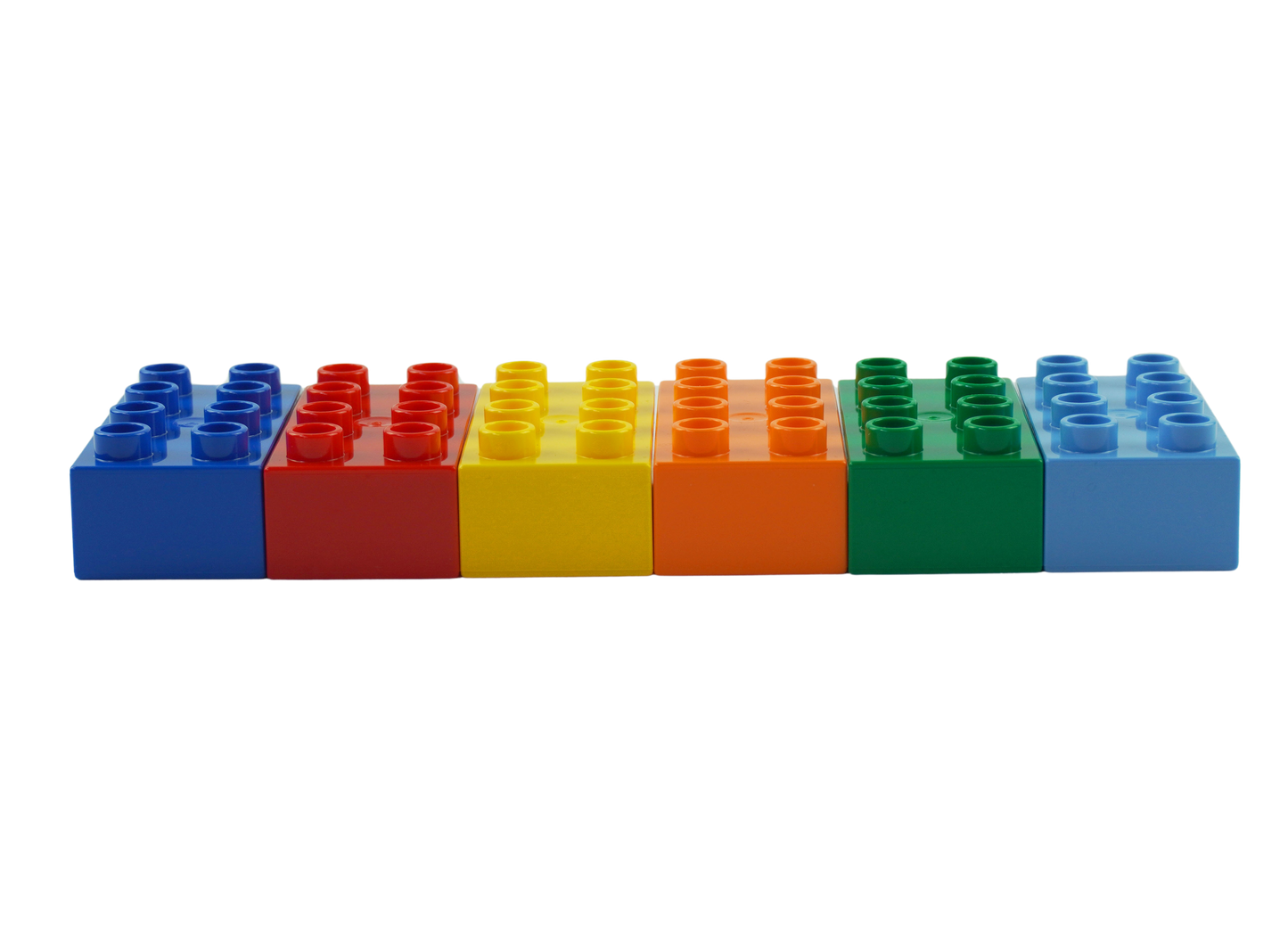 LEGO® DUPLO® 2x2, 2x4 Bausteine Grundbausteine Gemischt - 3437 3011 NEU! Menge 50x