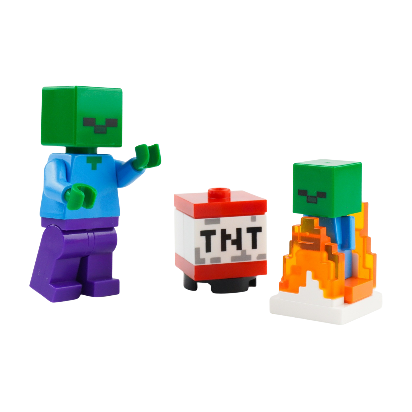 LEGO® Minecraft® Zombie und Baby Zombie + TNT - 662403 NEU! Menge 1x