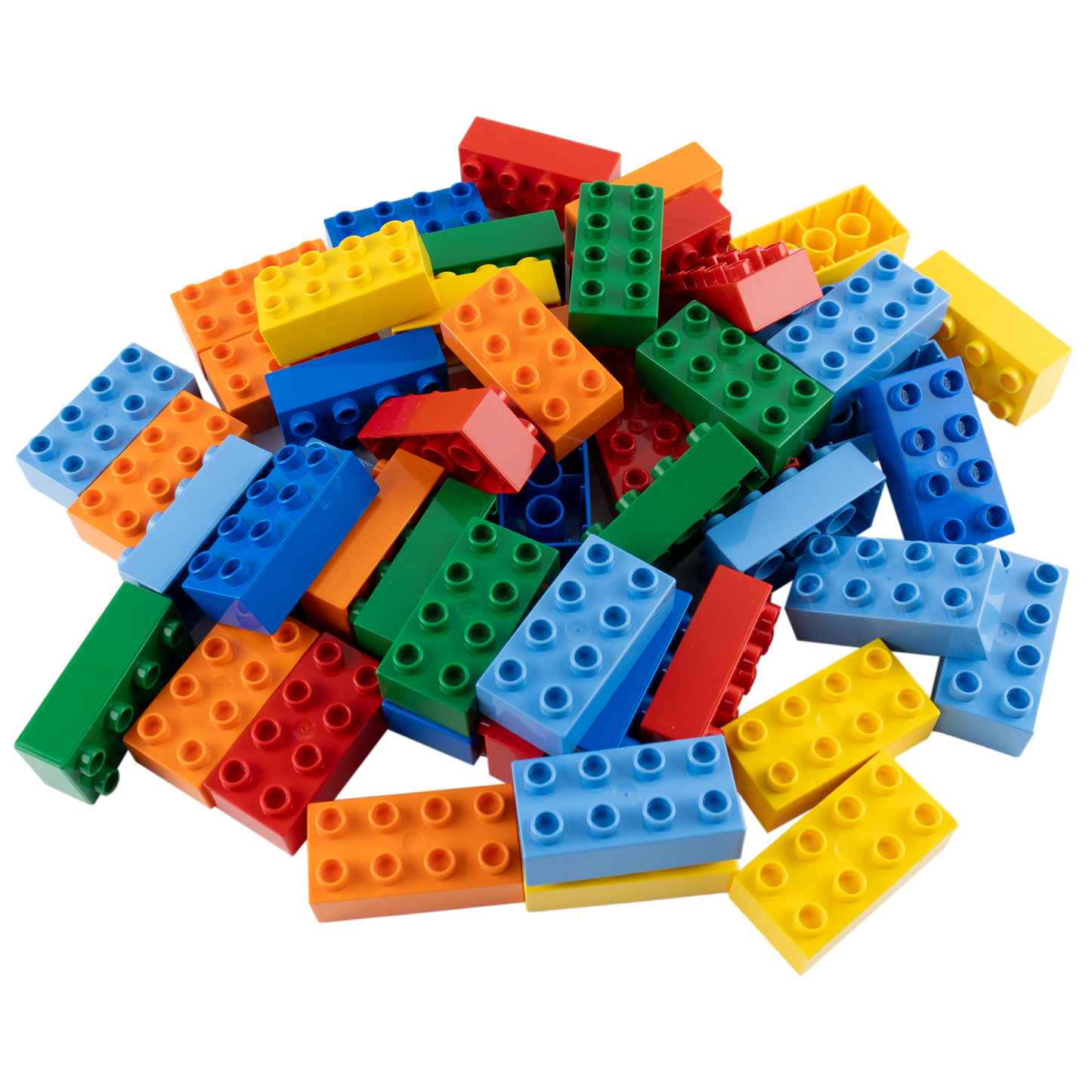 LEGO® DUPLO® 2x4 Steine Bausteine Grundbausteine Bunt Gemischt - 3011 NEU! Menge 40x