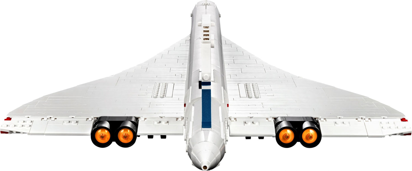 LEGO® Icons Concorde: Detailreiches Überschall-Passagierjet-Modell für Erwachsene & Sammler – Ultimatives Bauvergnügen mit 2083 Teilen (10318)