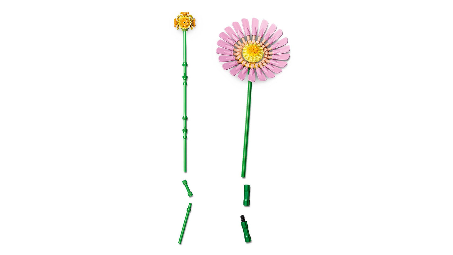 LEGO® Icons Kleiner Sommerstrauß – Kreatives DIY-Blumen-Set für Erwachsene | Perfekte Geschenkidee & Stilvolle Deko – 10347, 373 Teile