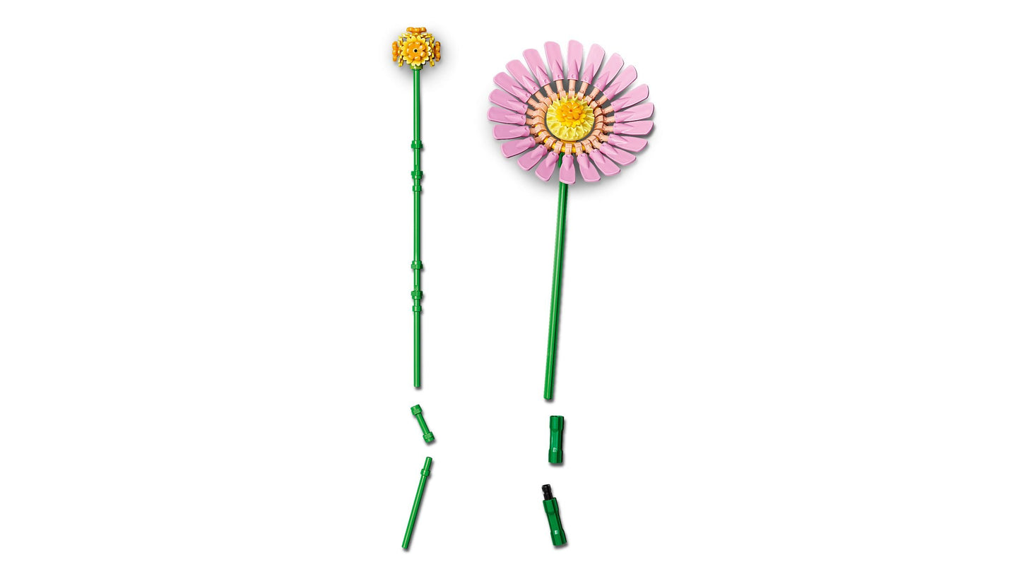 LEGO® Icons Kleiner Sommerstrauß – Kreatives DIY-Blumen-Set für Erwachsene | Perfekte Geschenkidee & Stilvolle Deko – 10347, 373 Teile