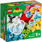 LEGO® DUPLO® 10909 Mein erster Bauspaß – 80 bunte Bausteine für Kleinkinder ab 1,5 Jahren | Kreatives Lernspielzeug & Motorik Förderung - 10909 80 Teile