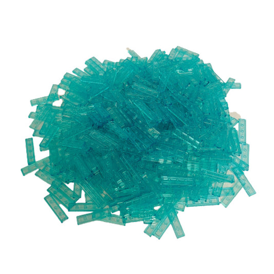 Tuiles LEGO® 1x4 Bleu Transparent - 2431 NOUVEAU ! Quantité 50x 