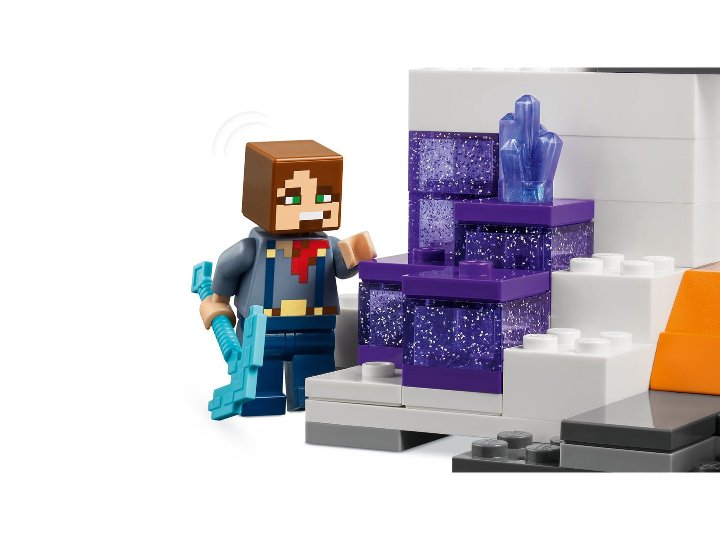 LEGO® Minecraft Die Mine in den Badlands - Abenteuer & Kreativität für Kinder ab 8 Jahren | 538-teiliges Bauset mit Charakteren & Kreaturen - Perfekt zum Sammeln & Spielen