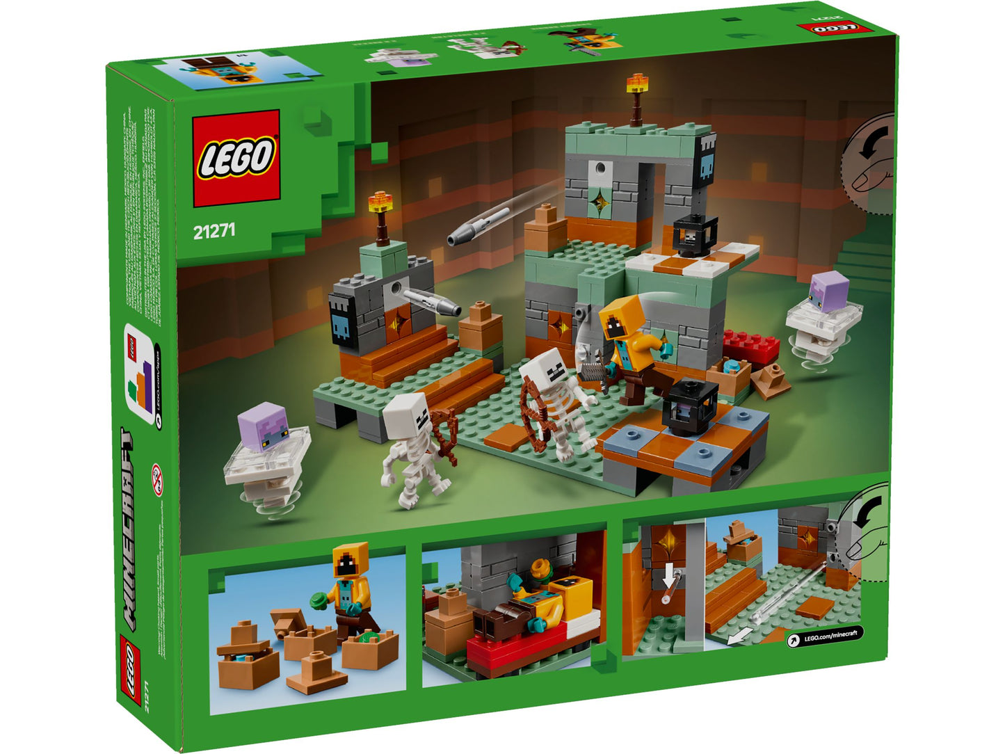 LEGO® Minecraft 21271 Prüfungskammern: Spannende Abenteuer für kreative Baumeister | Stein-Experte