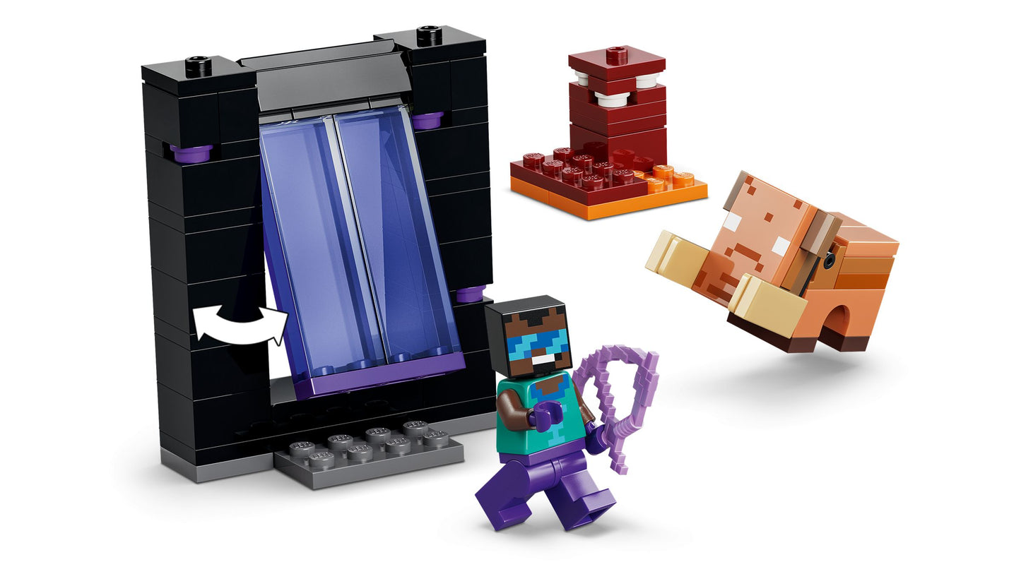 LEGO® Minecraft 21584 – Netherportal trifft Endportal - 21584