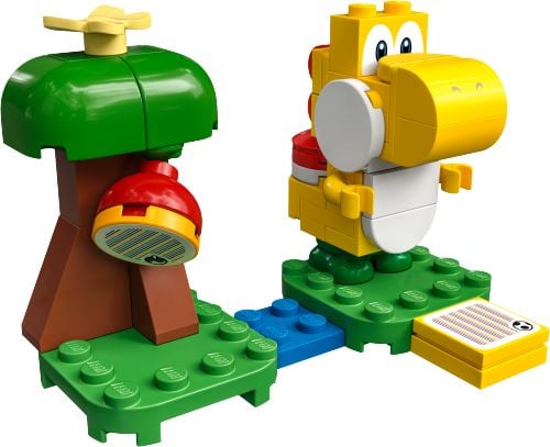 Entdecke das LEGO® Super Mario Abenteuer: Obstbaum des gelben Yoshi – Erweiterungs-Set für grenzenlosen Spielspaß! Perfekt kombinierbar mit deinen Super Mario Startersets – 46 Teile pure Kreativität!