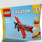 LEGO® Creator: Legendärer Roter Flieger & Polizei-Geländebuggy - Abenteuer in der Luft & auf der Straße - 30669, 51 Teile für grenzenlosen Spielspaß