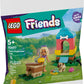 LEGO® Friends Hundehütte Bauset – Kreative Abenteuer & Tierliebe entfalten | Novas DIY Hundeparadies – 30697, 50 Teile
