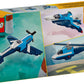 LEGO® Creator Rennflugzeug 3-in-1: Entfessle den Spielspaß für kleine Piloten ab 7 Jahren – 31160, 178 Teile