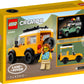 LEGO® Classic Land Rover Defender Gelb – Detailgetreues Sammlerauto für Erwachsene & Auto-Fans – Bauspaß & Nostalgie in 150 Teilen – Perfektes Geschenk – Modell 40650