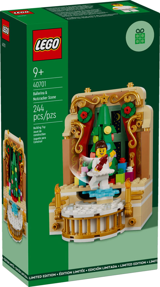 LEGO® Ballerina mit Nussknacker – Magische Bühne & Geschenkidee | Kreativ-Spaß | Stein-Experte