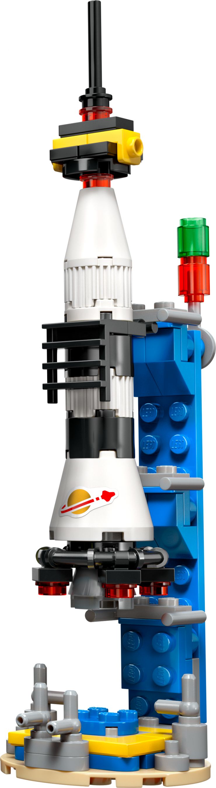 LEGO® 40712 Mikro-Startrampe: Kreativer Raumfahrtspaß mit 2 Minifiguren | Stein-Experte