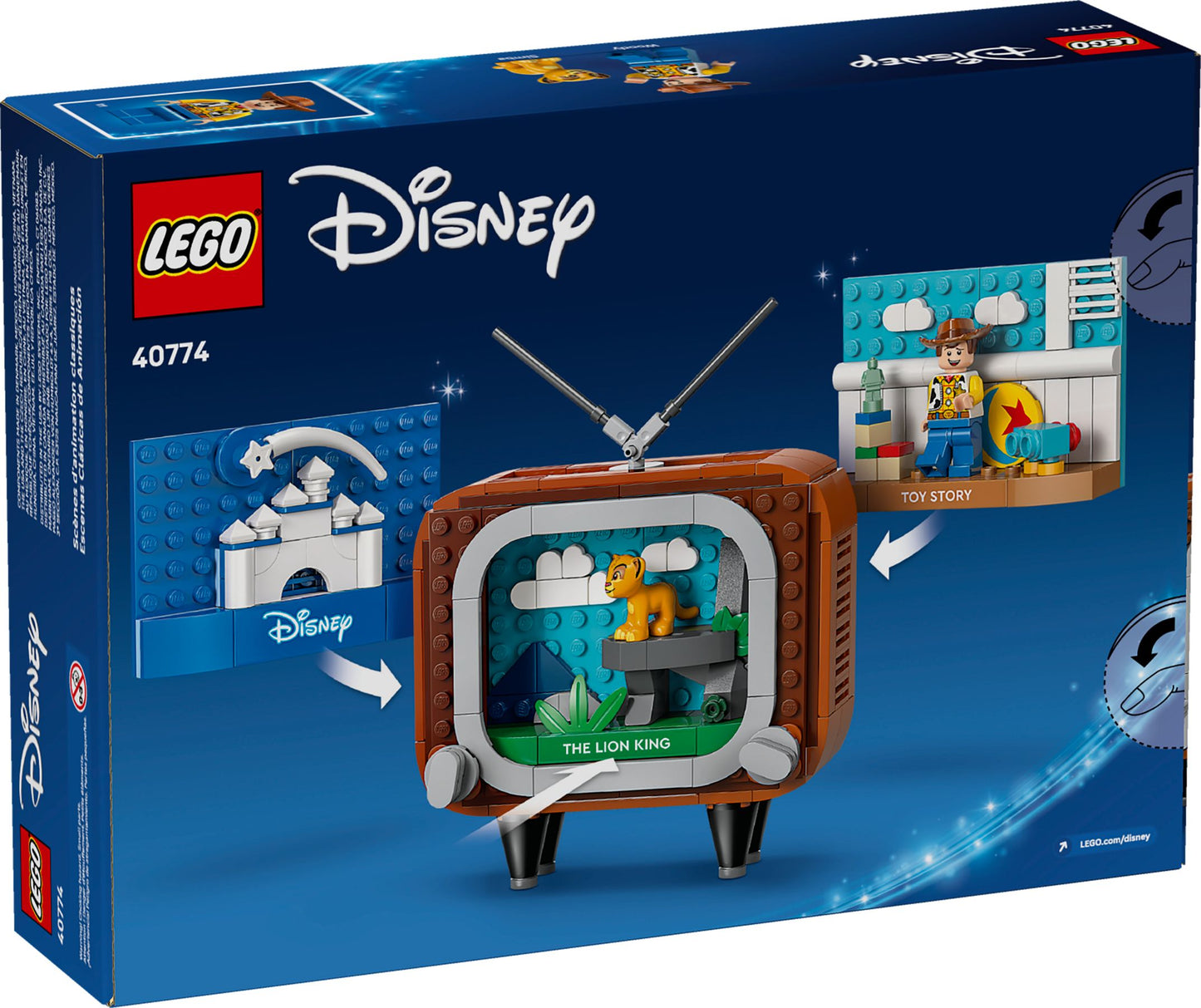 LEGO® Disney Classics 40774: Filmszenen bauen & sammeln - Magisches Geschenk für Fans | Stein-Experte
