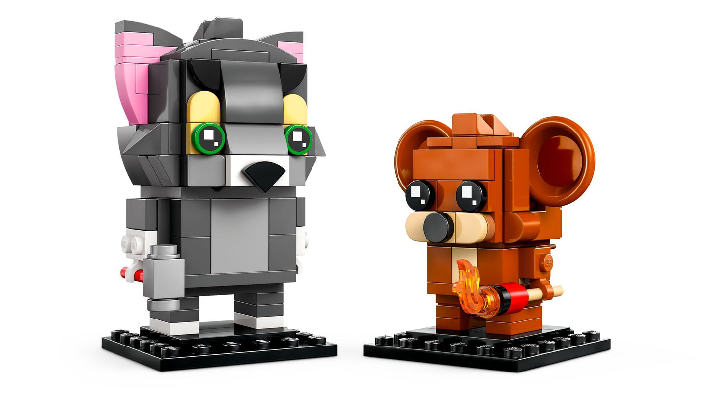 LEGO® BrickHeadz Tom & Jerry 40793 – Kultige Cartoon-Sammlerfiguren für Spielspaß | Stein-Experte