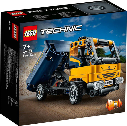 LEGO® Technic Kipplaster – Kompakt-Laster mit Kippmulde für realistisches Bauen & Spielen - 42147 177 Teile