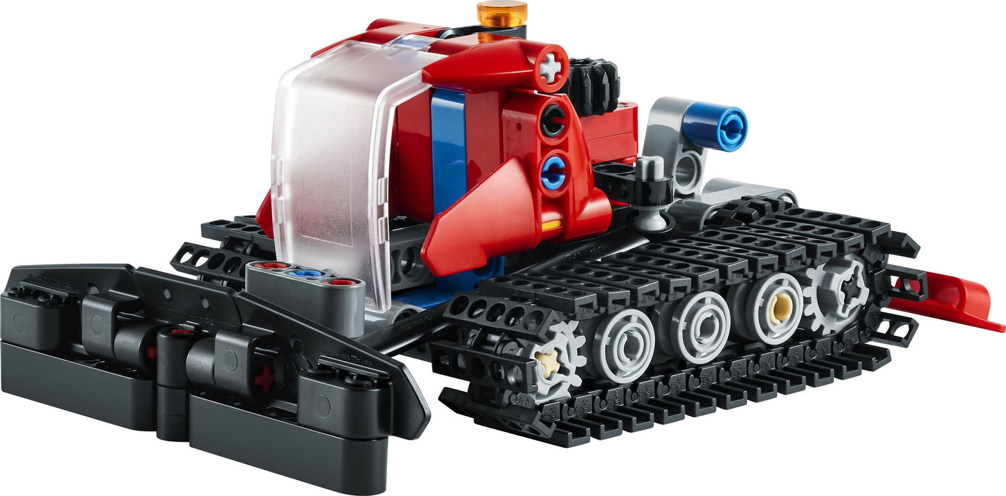 LEGO® Technic Pistenraupe – Winter-Raupenfahrzeug mit realistischer Lenkung & Räumschild - 42148 178 Teile