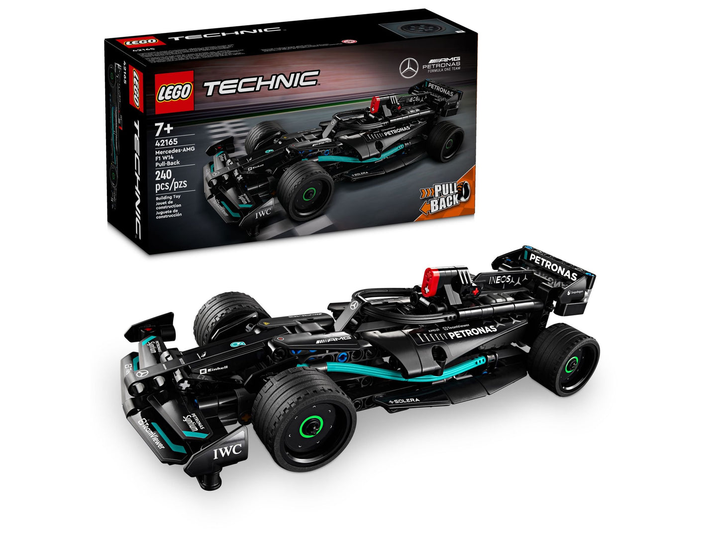 LEGO® Technic Mercedes-AMG F1 W14 E Performance - Der ultimative Rennwagen-Bauspaß für kleine Champions ab 7 Jahren | 240 Teile | Perfekt zum Sammeln & Spielen