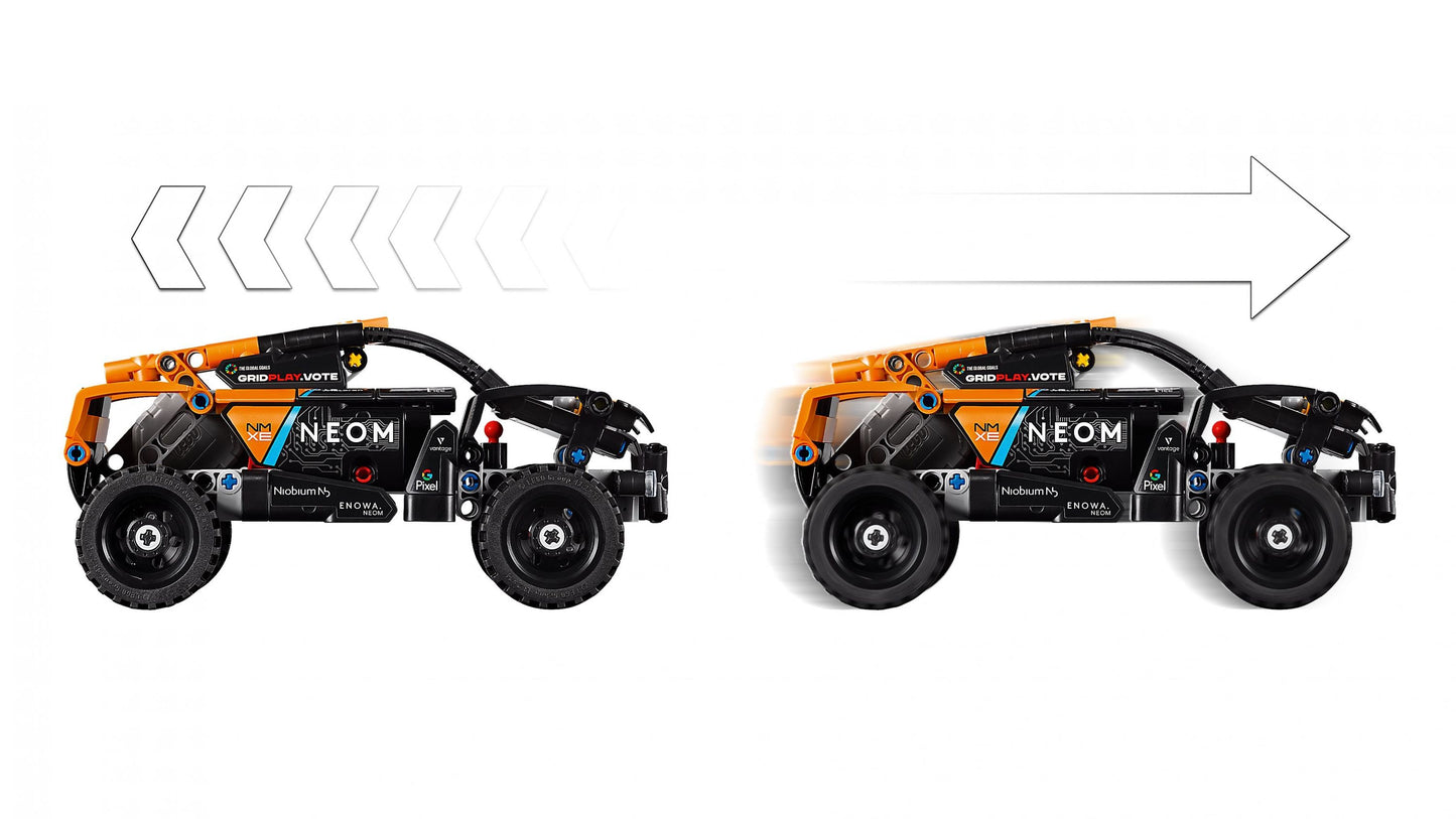 LEGO® Technic McLaren Extreme E Offroad-Rennwagen – Ultimatives Bau- & Spielerlebnis für Kinder & Motorsport-Fans | 252 Teile – 42166