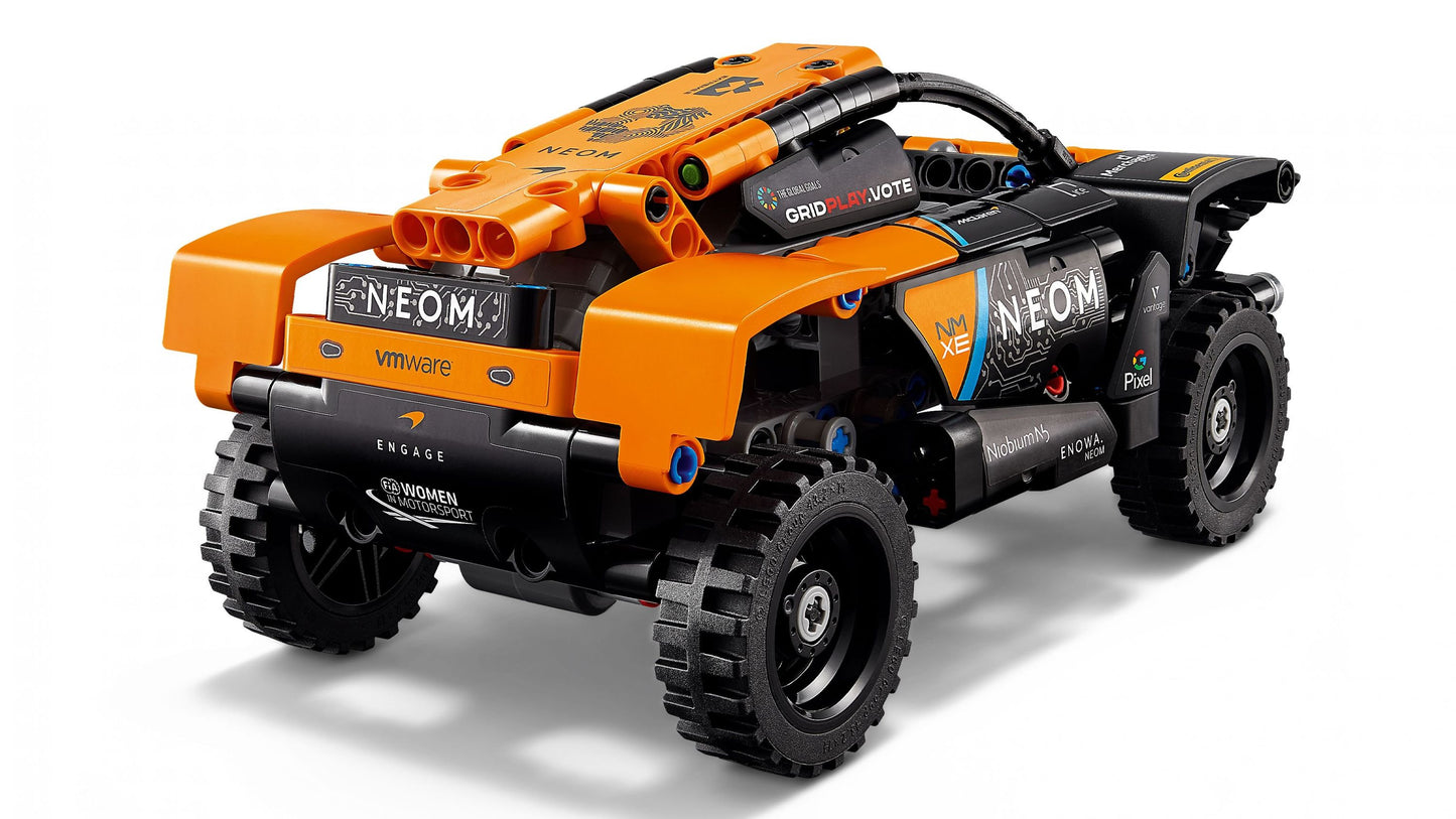 LEGO® Technic McLaren Extreme E Offroad-Rennwagen – Ultimatives Bau- & Spielerlebnis für Kinder & Motorsport-Fans | 252 Teile – 42166