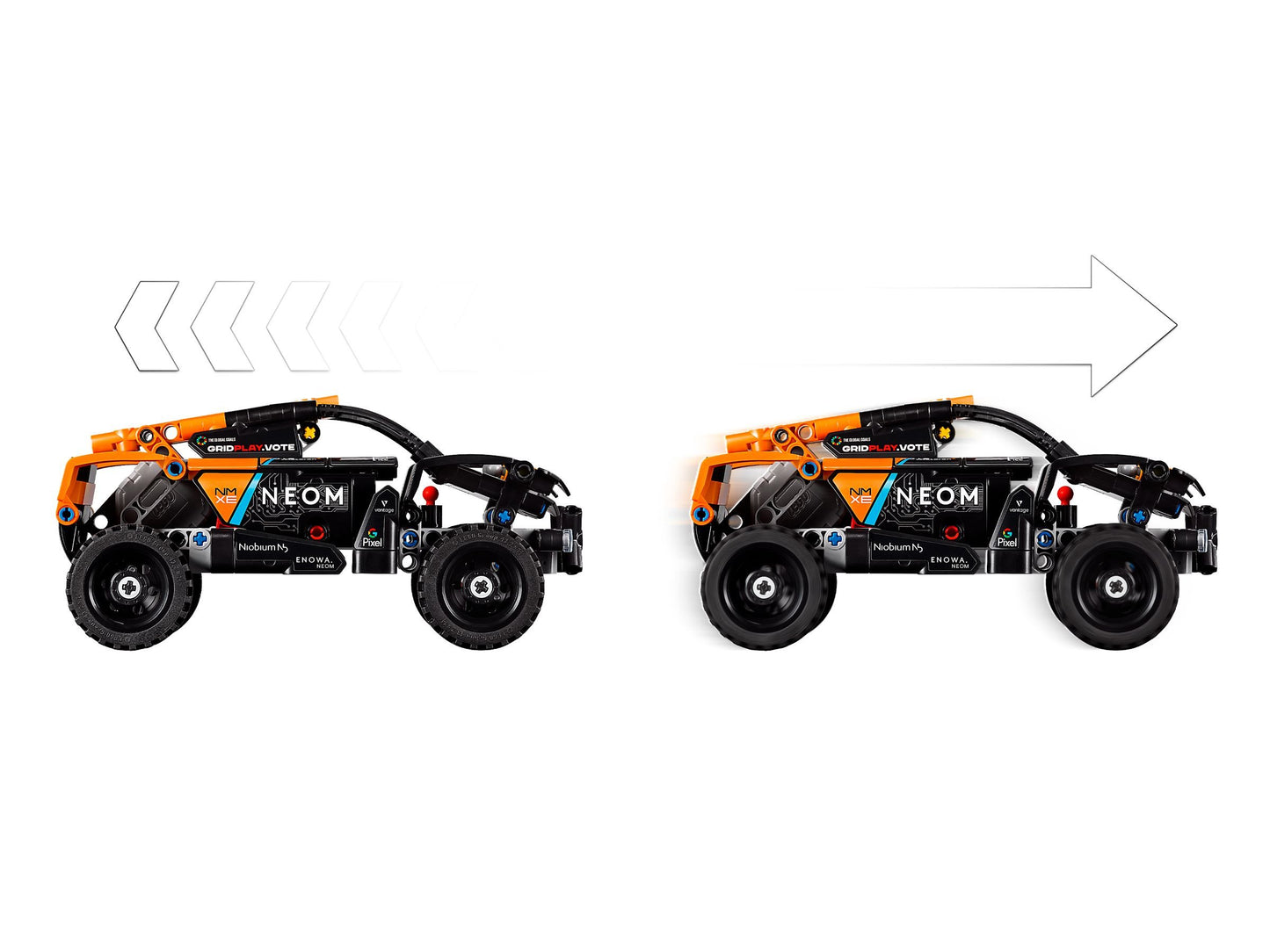 LEGO® Technic McLaren Extreme E Offroad-Rennwagen – Ultimatives Bau- & Spielerlebnis für Kinder & Motorsport-Fans | 252 Teile – 42166