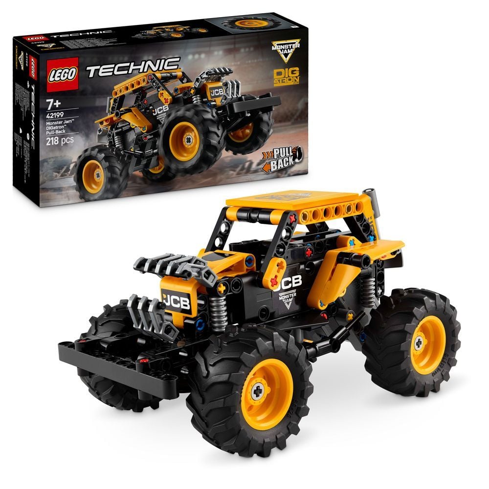 LEGO® Technic Monster Jam™ Power Pack: Stunt-Trucks für Adrenalin & Sammelspaß – 435 Teile Action (42149 & 42199)