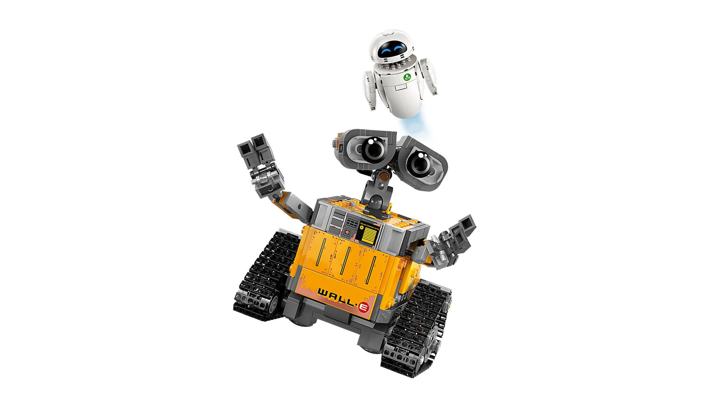 LEGO® Disney WALL•E & EVE Bauset – Tauche ein in die Magie von Disney Pixar | Perfektes Geschenk & Sammlerstück für Jung & Alt - 811 Teile (43279)