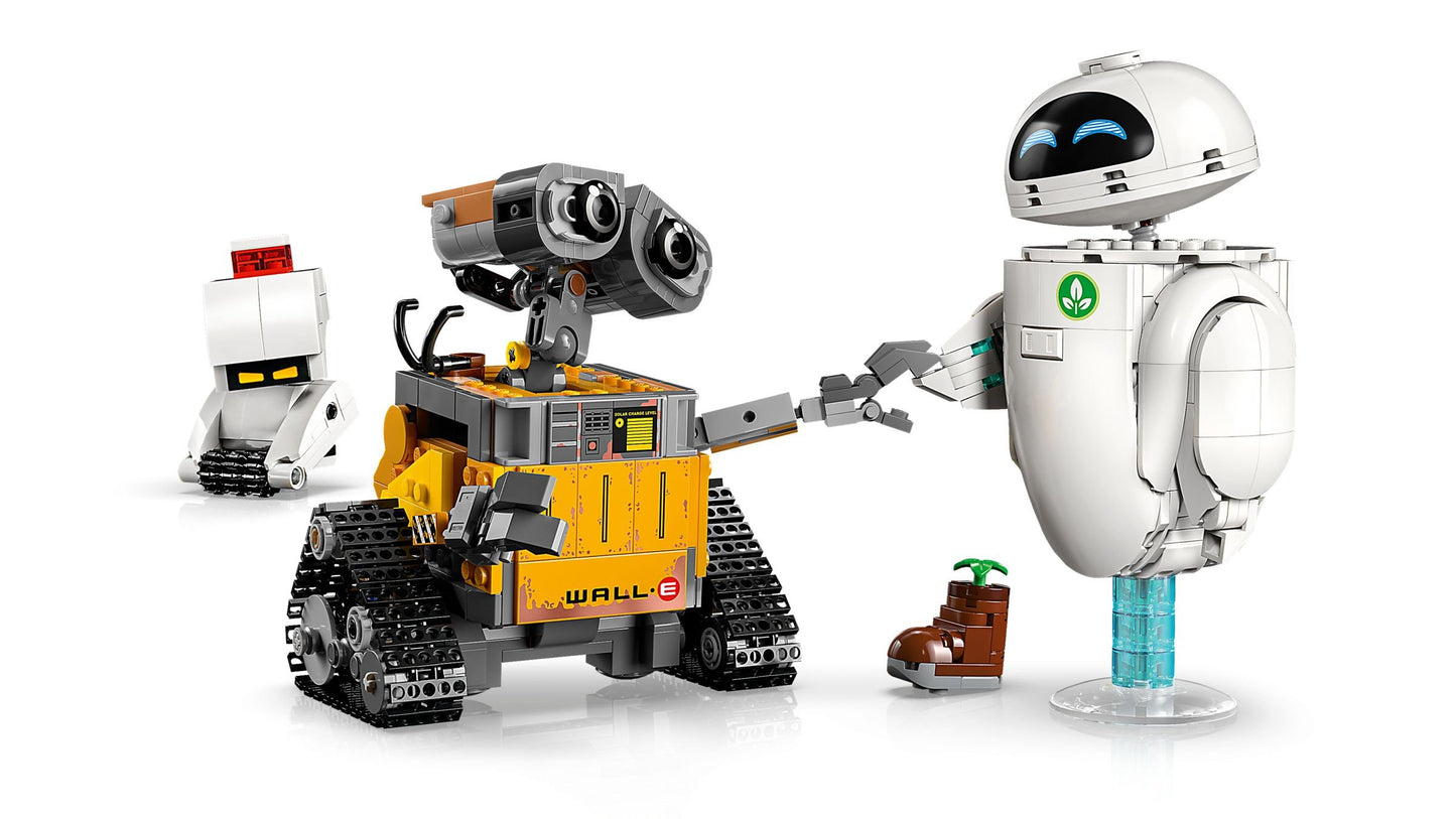 LEGO® Disney WALL•E & EVE Bauset – Tauche ein in die Magie von Disney Pixar | Perfektes Geschenk & Sammlerstück für Jung & Alt - 811 Teile (43279)
