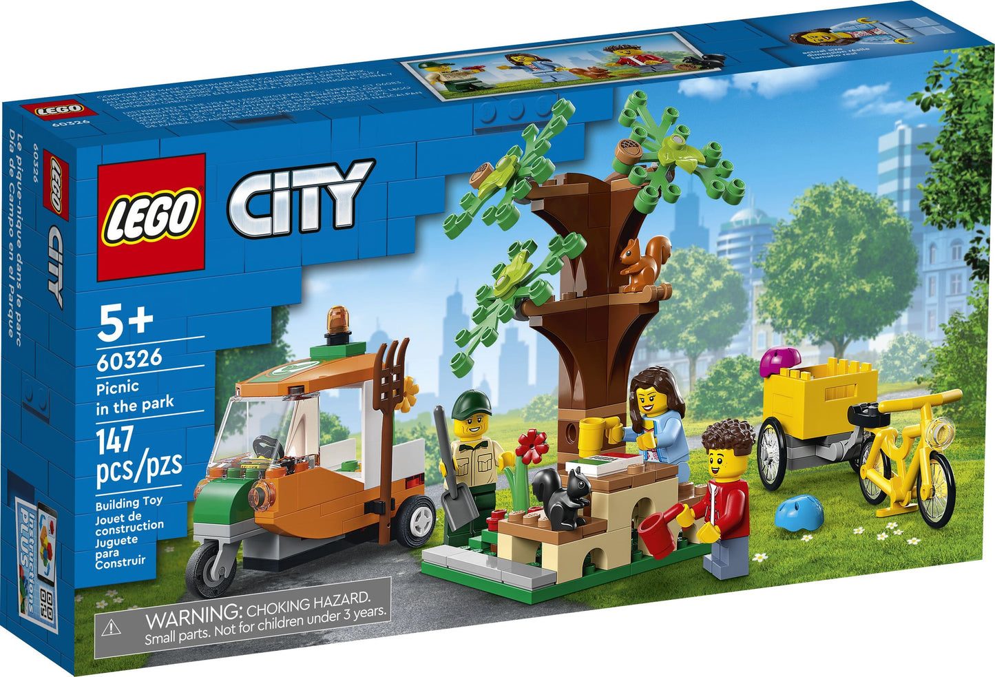 LEGO® City Picknick im Park - 60326 NEU! Teile 147x