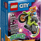 Adrenalin pur mit LEGO® City Stuntz Bären-Stuntbike – Actionreiches Schwungrad-Motorrad & Fahrer-Minifigur für Kinder ab 5 Jahren - 60356