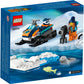 LEGO® City Arktis-Schneemobil – Expeditionsfahrzeug mit Forscher & Ausrüstung für spannende Polar-Missionen - 60376 70 Teile